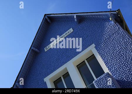 Casa chiamata Creiz en Numer in Route d'Auray, Larmor Baden, Vannes, Morbihan, Bretagna, Francia Foto Stock