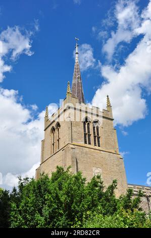 St Mary's Church, Guilden Morden, Cambridgeshire, Inghilterra, Regno Unito Foto Stock