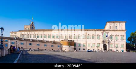 Palazzo del Quirinale, Palazzo del Quirinale) in Piazza del Quirinale Foto Stock