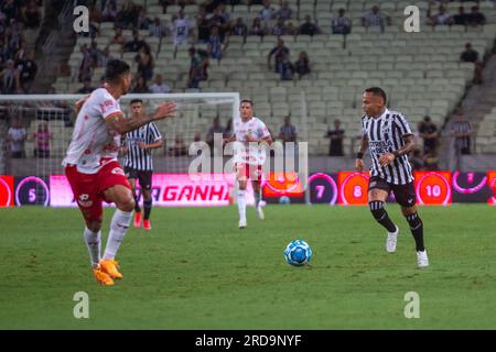 Fortaleza, Brasile. 19 luglio 2023. CE - FORTALEZA - 07/19/2023 - BRASILEIRO B 2023, CEARA X VILA NOVA-GO - Janderson giocatore di Ceara durante una partita contro il Vila Nova-GO allo stadio Arena Castelao per il campionato brasiliano B 2023. Foto: Lucas Emanuel/AGIF/Sipa USA credito: SIPA USA/Alamy Live News Foto Stock