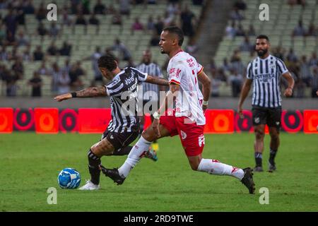 Fortaleza, Brasile. 19 luglio 2023. CE - FORTALEZA - 07/19/2023 - BRASILEIRO B 2023, CEARA X VILA NOVA-GO - Janderson giocatore di Ceara durante una partita contro il Vila Nova-GO allo stadio Arena Castelao per il campionato brasiliano B 2023. Foto: Lucas Emanuel/AGIF/Sipa USA credito: SIPA USA/Alamy Live News Foto Stock