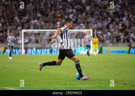 Fortaleza, Brasile. 19 luglio 2023. CE - FORTALEZA - 07/19/2023 - BRASILEIRO B 2023, CEARA X VILA NOVA-GO - Erick giocatore di Ceara durante una partita contro il Vila Nova-GO allo stadio Arena Castelao per il campionato brasiliano B 2023. Foto: Lucas Emanuel/AGIF/Sipa USA credito: SIPA USA/Alamy Live News Foto Stock