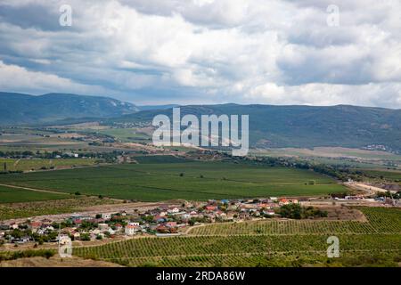Sebastopoli, Crimea. 26 settembre 2021. Sebastopoli è la città più grande della Crimea. Uno dei distretti di Sebastopoli. Crediti: Katrina Kochneva/ZUMA Wire/Alamy Live News Foto Stock