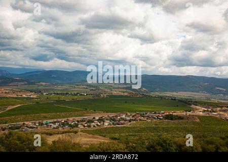 Sebastopoli, Crimea. 26 settembre 2021. Sebastopoli è la città più grande della Crimea. Uno dei distretti di Sebastopoli. Crediti: Katrina Kochneva/ZUMA Wire/Alamy Live News Foto Stock