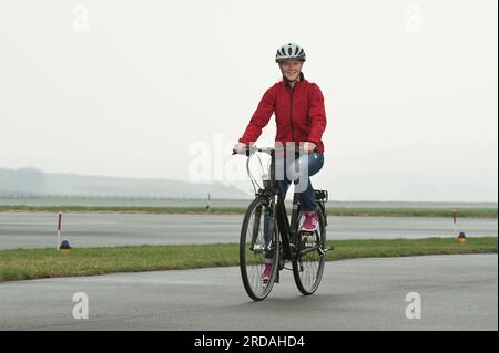 Janin und Maren Hammerschmidt Biathlon Foto Stock