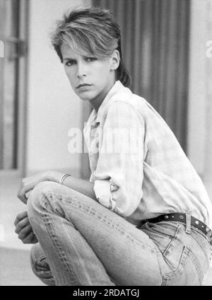 JAMIE LEE CURTIS in PERFECT (1985), diretto da JAMES BRIDGES. Credit: FOTO DI COLUMBIA / Album Foto Stock