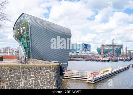 Amsterdam, Paesi Bassi - Galleria d'arte ARCAM di René van Zuuk Foto Stock