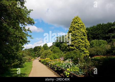 Golden Acre Park, Bramhope, vicino a Leeds, West Yorkshire, Inghilterra, Regno Unito Foto Stock