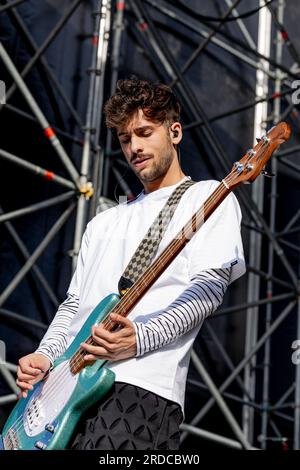 Italia 01 giugno 2023 lunedì prove in diretta allo Slam Dunk Italy Festival Bellaria-Igea Marina © Andrea Ripamonti / Alamy Foto Stock