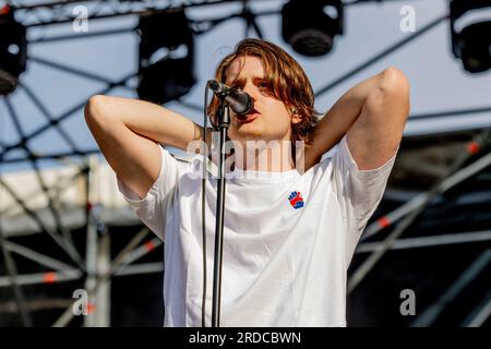 Italia 01 giugno 2023 lunedì prove in diretta allo Slam Dunk Italy Festival Bellaria-Igea Marina © Andrea Ripamonti / Alamy Foto Stock