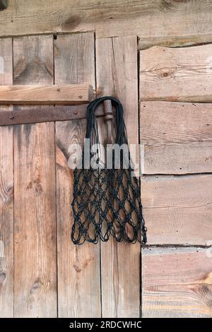 accessorio,sfondo,borsa,comprare,primo piano,concetto,consumatore,creativo,consegna,design,fai da te,eco,eco,eco-friendly,ecologico,ecologia,economico,vuoto,ambiente,fa Foto Stock