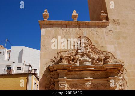 Città vecchia, Alicante, Spagna Foto Stock