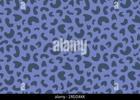 pelle maculata di animali selvatici senza cuciture o motivo astratto; ideale per tessuti, carte da parati e illustrazioni vettoriali Illustrazione Vettoriale