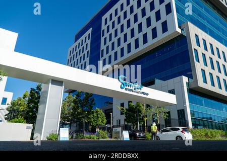 West Hollywood, California, USA. 20 luglio 2023. Sunset Bronson Studios, la casa di Netflix. (Immagine di credito: © Jake Lee Green/ZUMA Press Wire) SOLO USO EDITORIALE! Non per USO commerciale! Foto Stock