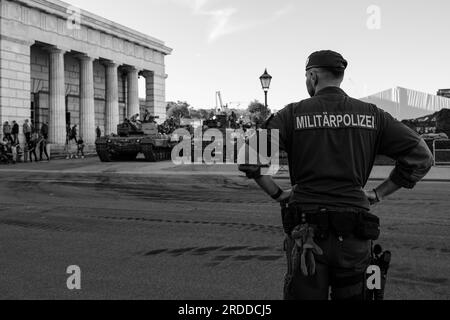 Wien Kroatien Sommer sonne Strand Meer Straßen wien Schwarts und Weiß fotografie Foto Stock