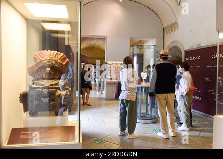 Museo delle culture di Oaxaca nel centro storico, città di Oaxaca , Messico Foto Stock