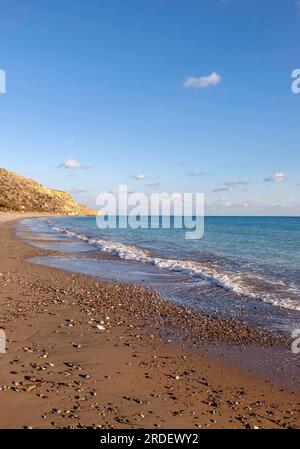 Spiaggia di Avdimou Foto Stock