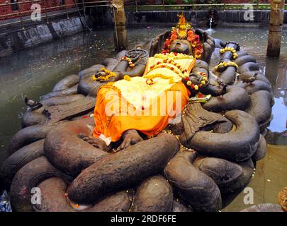 Luogo sacro indù in Nepal Foto Stock