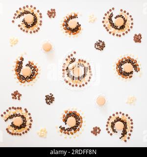 Macaron e tartarughe Foto Stock