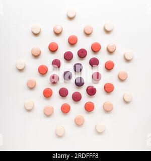 Macaron e tartarughe Foto Stock