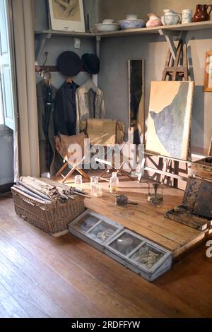 Studio Paul Cezannes ad Aix-en-Provence, Francia Foto Stock