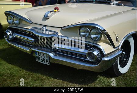 Auto d'epoca, auto degli Stati Uniti, Dodge Royal Lancer Foto Stock