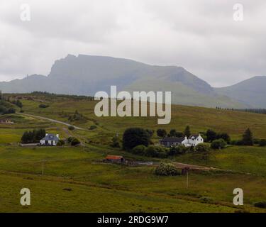 Tour attraverso l'Isola di Skye, Scozia, Regno Unito Foto Stock