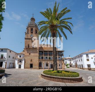 Chiesa di Santa Maria la Mayor - Ronda, Andalusia, Spagna Foto Stock