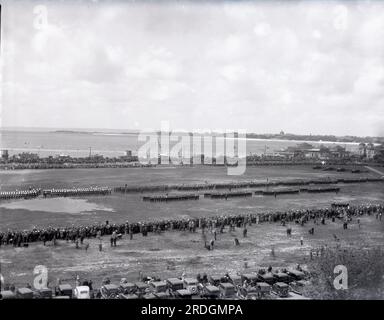 King George's Birthday Review, 3 giugno 1935 su Southsea Common. Foto Stock