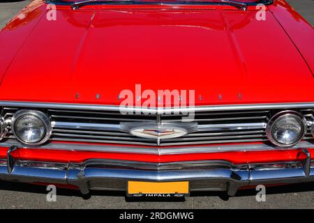 Chevrolet Impala Convertible (1960), San Francisco, California, USA, Nord America Foto Stock