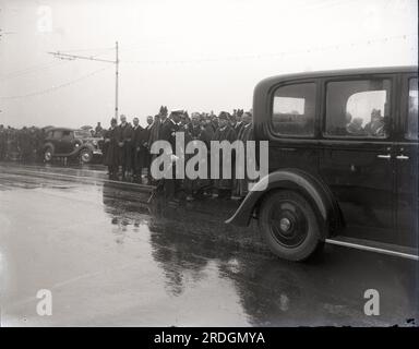 King George's Birthday Review, 3 giugno 1935 su Southsea Common. Foto Stock