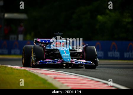 Ungheria, 21/07/2023, #31 Esteban Ocon, (fra) Alpine F1 Team durante il GP d'Ungheria, Budapest 20-23 luglio 2023 all'Hungaroring, Formula 1 World Championship 2023. Foto Stock