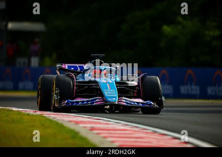 Ungheria, 21/07/2023, #31 Esteban Ocon, (fra) Alpine F1 Team durante il GP d'Ungheria, Budapest 20-23 luglio 2023 all'Hungaroring, Formula 1 World Championship 2023. Foto Stock