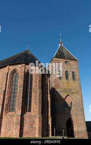 Zeerijp, Paesi Bassi, 20-16-2018. La chiesa Jacobus Foto Stock