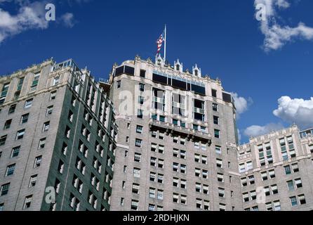 Mark Hopkins Hotel, Nob Hill, San Francisco, California, USA Foto Stock