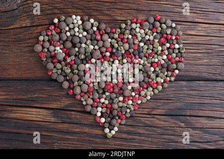 varie forme di cuore di utensili da cucina in legno cucchiai di legno e  spatola di legno su sfondo di cemento con spazio piatto e copia 2501993  Stock Photo su Vecteezy