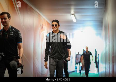 Ungheria, 22/07/2023, #31 Esteban Ocon, (fra) Alpine F1 Team durante il GP d'Ungheria, Budapest 20-23 luglio 2023 all'Hungaroring, Formula 1 World Championship 2023. Foto Stock