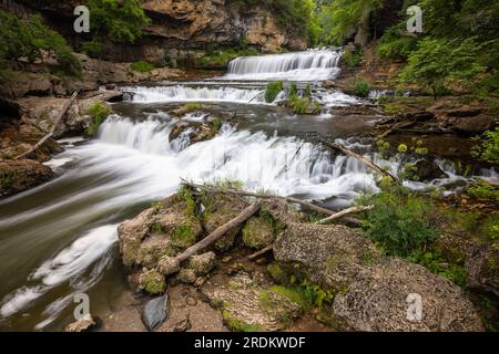 Cascate Willow Falls Foto Stock