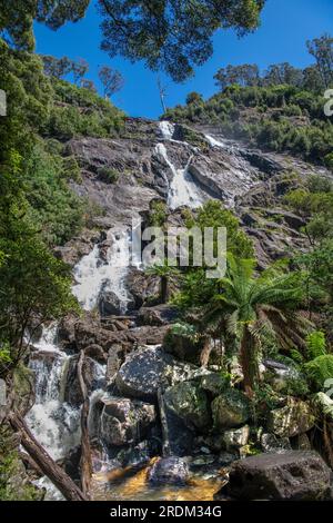 Cascate di St Columba, costa orientale della Tasmania, Australia Foto Stock