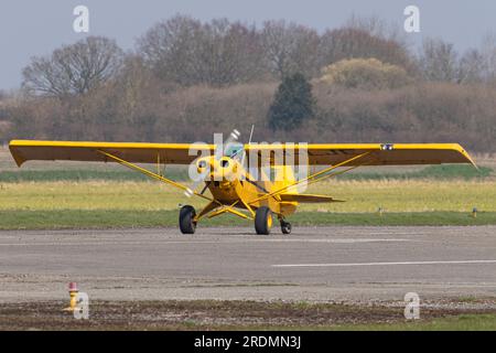 Piper PA-18-180 Super Cub Foto Stock