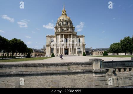 Francia, Parigi, 6 LUGLIO 2023 la tomba di napoleone Bonaparte Foto Stock