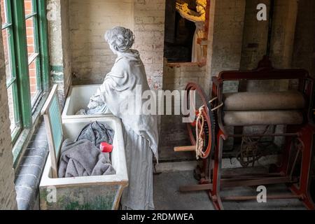 Lo Spike Heritage Centre di Guildford, ex reparto informale dei vagabondi presso la Guildford Union Workhouse, Surrey, Inghilterra, Regno Unito Foto Stock