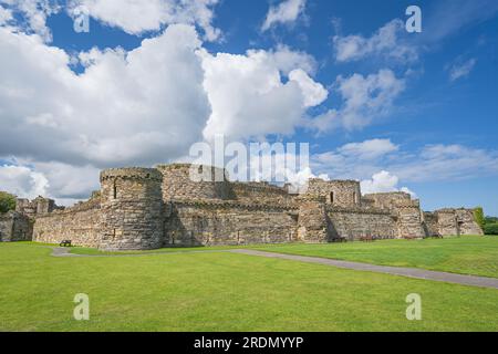 Castello di Beaumaris sull'isola di Anglesey Foto Stock