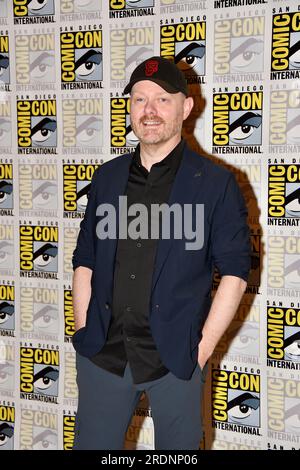 Alexandre O. Philippe arriva al photocall per William Shatner: Call me Bill al San Diego Comic-con International Day Three, il 22 luglio 2023. Foto Stock