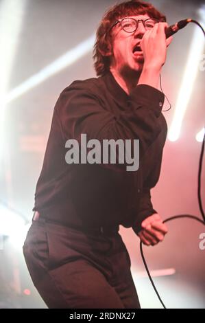 22 luglio 2023, Sheffield, South Yorkshire, U.K: Spector,Performing at Tramlines Festival,Sheffield , UK , 22.07.2023 (Credit Image: © Robin Burns/ZUMA Press Wire) SOLO PER USO EDITORIALE! Non per USO commerciale! Foto Stock