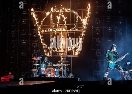 Milano, Italia. 22 luglio 2023. Credito Muse: Agenzia fotografica indipendente/Alamy Live News Foto Stock