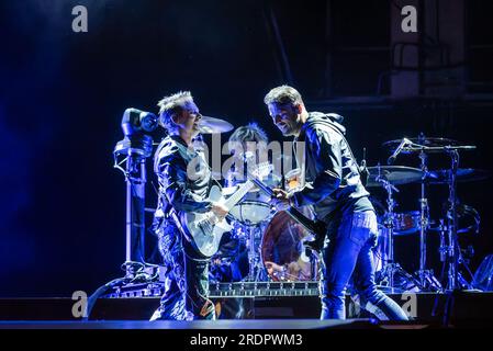 Milano, Italia. 22 luglio 2023. Credito Muse: Agenzia fotografica indipendente/Alamy Live News Foto Stock