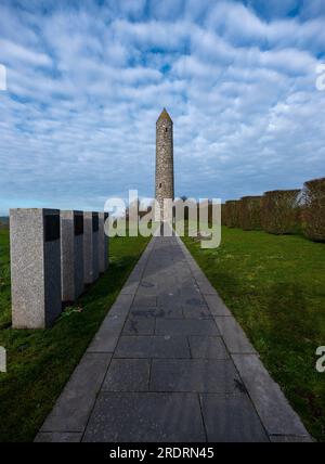 Island of Ireland Peace Park, Messines, Ypres, Belgio Foto Stock