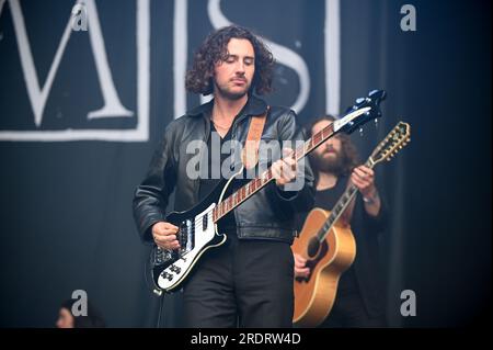 Bossoms ,Performing at Tramlines Festival,Sheffield , Regno Unito , 22.07.2023 Foto Stock