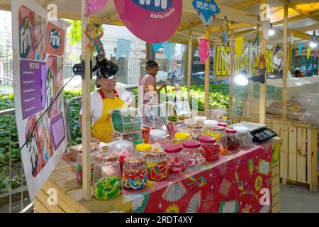 Niteroi, Festival di giugno o Festa Junina, Stato di Rio de Janeiro, Brasile Foto Stock